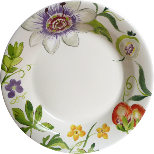 Тарелка для супа Gien коллекция Passiflore (Пассифлора)